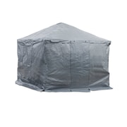SOJAG Grey Universal Winter Cover for Gazebos, 10 ft. x 16 ft., Gazebo Accessories 135-9167481